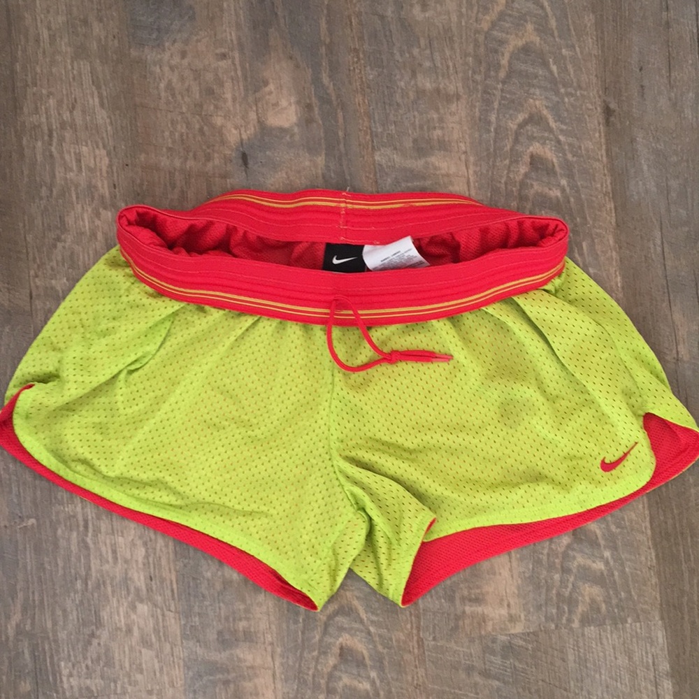 Nike | Neon Dri-Fit Athletic Shorts